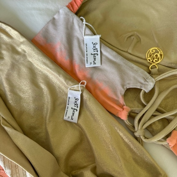 Luli Fama Reversible Los Flamencos Bikini - Picture 11 of 11